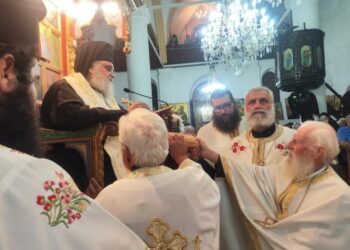 Πανηγυρικός Εσπερινός του Αποστόλου και Ευαγγελιστού Λουκά στο Παλαιχώρι