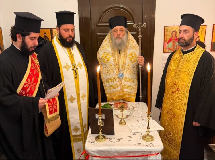 Θυρανοίξια και Πανηγυρικός Εσπερινός στο νέο Ιερό Ναό του Αγίου Στυλιανού στις Μέλανες Νάξου