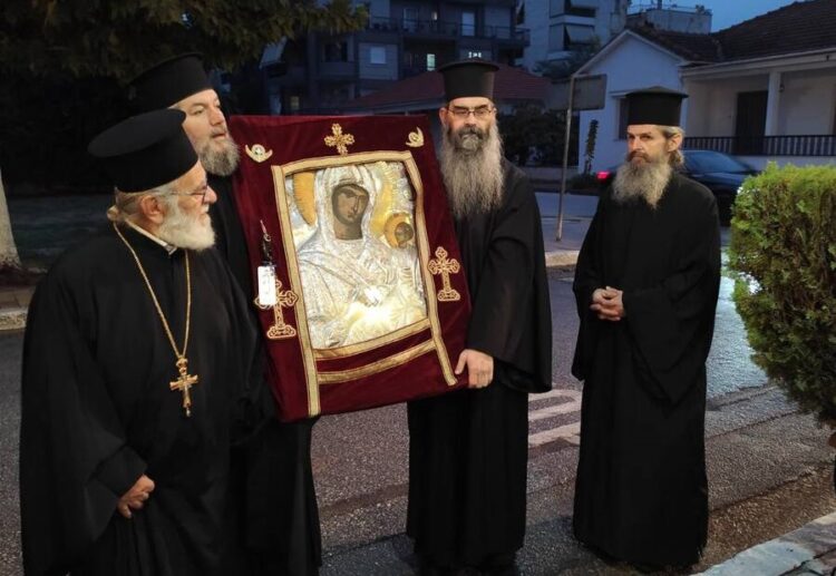 Την Παναγία Του Μπρίμπ(ε)η υποδέχτηκε η ενορία του Αγίου Αλεξάνδρου Καρδίτσης