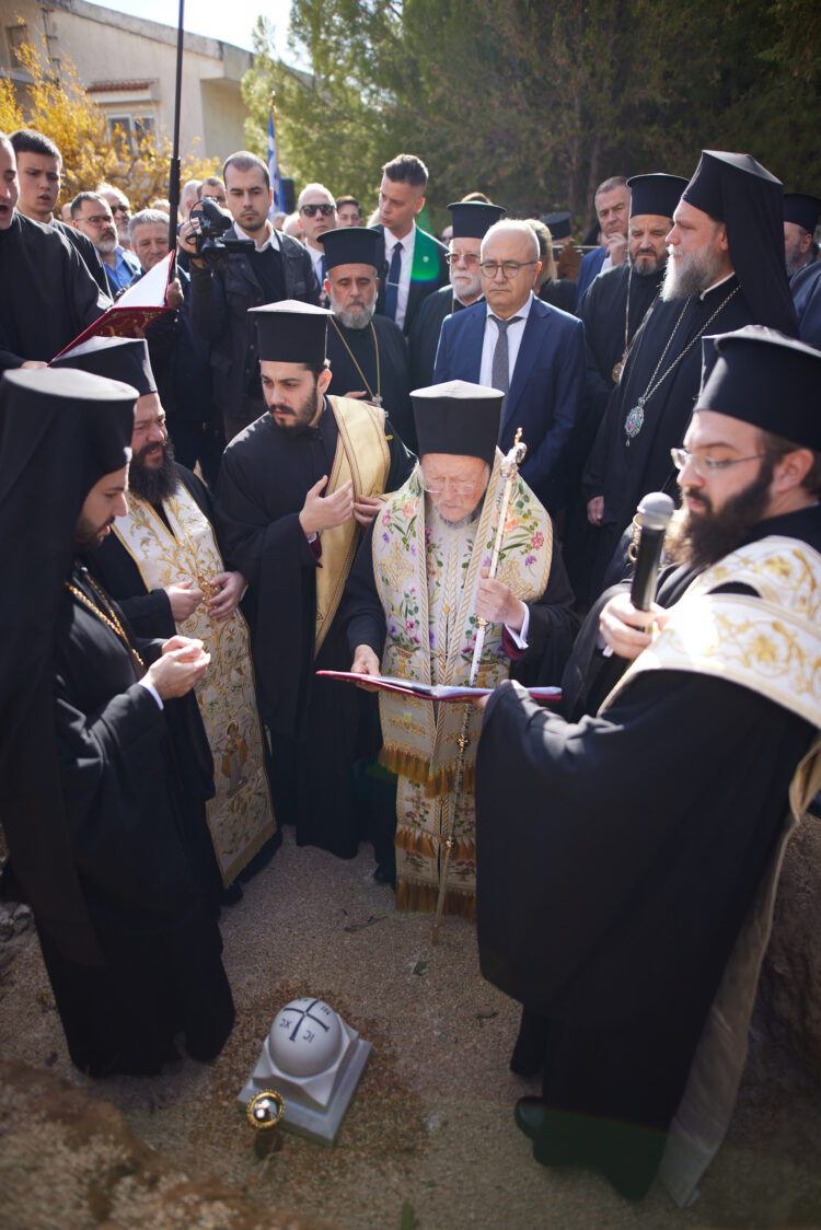 Εγκαίνια νέου Παιδικού Σταθμού και κατάθεση θεμελίου λίθου νέου Ιερού Ναού Ι.Μ. Νέας Ιωνίας από τον Οικ. Πατριάρχη