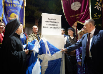 Υποδοχή της Α.Θ.Π. του Οικουμενικού Πατριάρχη κ.κ. Βαρθολομαίου στην Ι.Μ. Νέας Ιωνίας