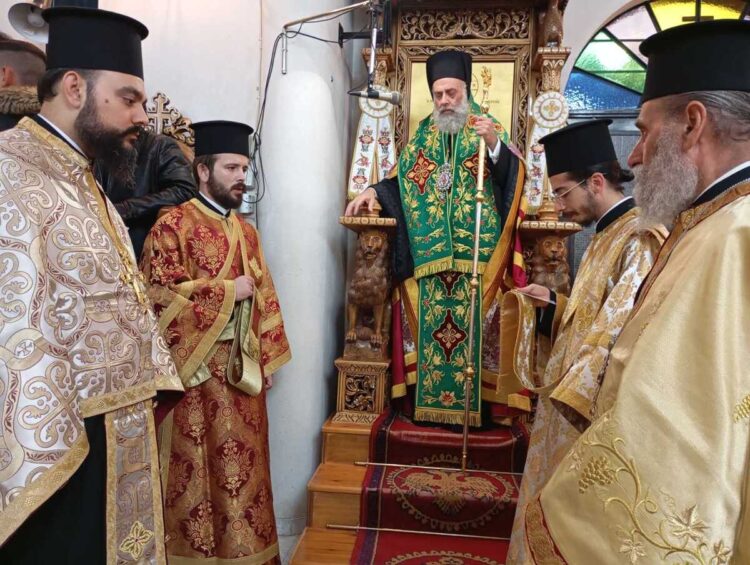 Ο Μέγας Εσπερινός του Αποστόλου Ανδρέου στο Καρποχώρι