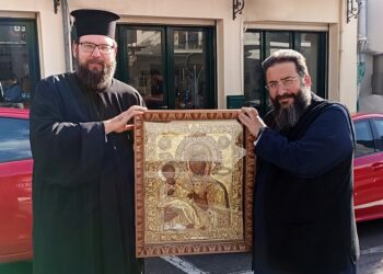 Η Εικόνα της Παναγίας Τριχερούσης επέστρεψε στο θρόνο της στην Φοινικούντα