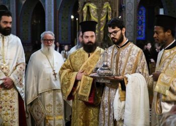 ΑΡΧΙΕΡΑΤΙΚΟ ΣΥΛΛΕΙΤΟΥΡΓΟ ΚΑΙ ΧΕΙΡΟΤΟΝΙΑ ΔΙΑΚΟΝΟΥ ΣΤΗΝ ΚΑΤΕΡΙΝΗ