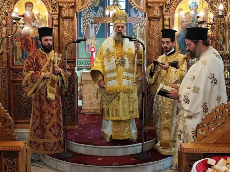 Η Ιερά Μητρόπολη Θεσσαλιώτιδος  τιμά την μνήμη της μεγάλης ευεργέτιδας μακαριστής Αντιγόνης Τσιούτσιου