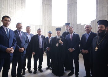 Επίσκεψη της Α.Θ.Π. του Οικουμενικού Πατριάρχου  κ.κ. Βαρθολομαίου στο Ιωνικό Κέντρο της Ι.Μ. Νέας Ιωνίας