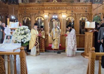 Εορτή του Οσίου Αρσενίου του Καππαδόκου στο Μουζάκι