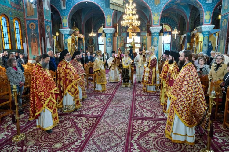 Αρχιερατικό συλλείτουργο για την Σύναξη Πάντων των εν Λαρίσῃ Αγίων