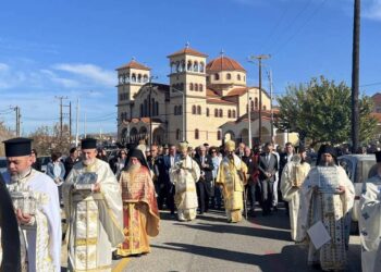 Ἀρχιερατικὸ Συλλείτουργο γιὰ τὸν συμπολιοῦχο τοῦ Ἄργους Ὀρεστικοῦ