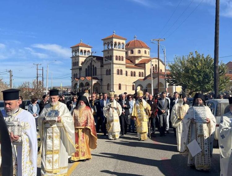 Ἀρχιερατικὸ Συλλείτουργο γιὰ τὸν συμπολιοῦχο τοῦ Ἄργους Ὀρεστικοῦ