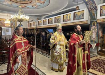 Κυριακή Θ’ Λουκά στον Ιερό Ναό Αγίων Θεοδώρων Λαρίσης