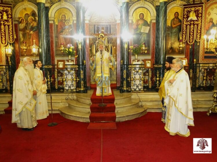 Ο εορτασμός των Εισοδίων της Θεοτόκου και των Ενόπλων Δυνάμεων στη Σπάρτη