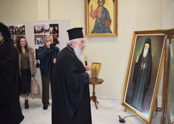 Αγιασμός επαναλειτουργίας Πνευματικού Κέντρου Ι.Μ. Κίτρους «Άγιος Φώτιος» και εγκαίνια έκθεσης φωτογραφίας  «Μνήμη Αγαθονίκου»