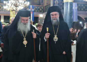 Σερρών Θεολόγος προς Κύπρου Γεώργιο: «Η Κύπρος είναι πάντοτε στο κέντρο της καρδιάς μας»