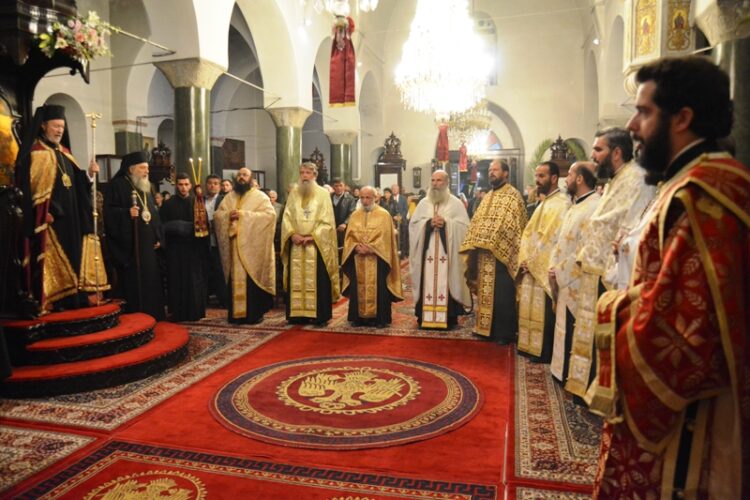 Πανηγυρικός Εσπερινός της εορτής των Εισοδίων της Υπεραγίας Θεοτόκου στη Νάξο