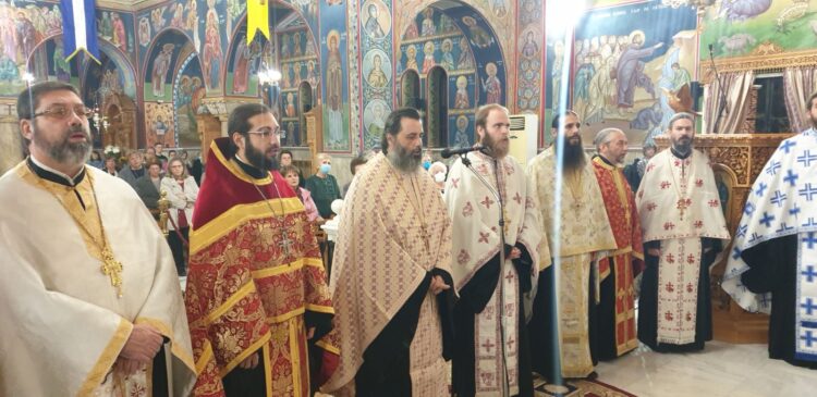 Πανηγυρικός Εσπερινός της Ανακομιδής των Ι. Λειψάνων του Αγίου Γεωργίου στον Καρέα