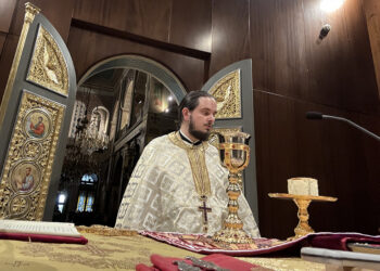 π. Σεραφείμ Στολάκης: Η Θεοτόκος υπήρξε πλήρως αφιερωμένη στο Λόγο του Θεού