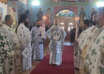 Ο ΜΗΤΡΟΠΟΛΙΤΗΣ ΧΑΛΚΙΔΟΣ ΣΤΗΝ ΕΝΟΡΙΑ ΓΟΥΒΩΝ ΙΣΤΙΑΙΑΣ