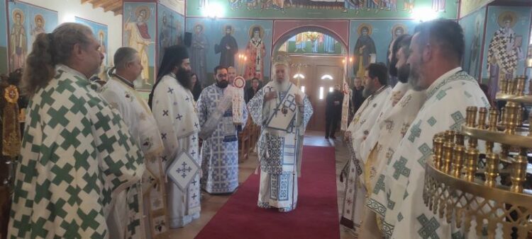 Ο ΜΗΤΡΟΠΟΛΙΤΗΣ ΧΑΛΚΙΔΟΣ ΣΤΗΝ ΕΝΟΡΙΑ ΓΟΥΒΩΝ ΙΣΤΙΑΙΑΣ