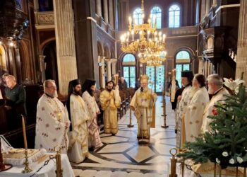 ΤΟ ΠΡΩΤΟ ΣΑΒΒΑΤΟΚΥΡΙΑΚΟ ΤΗΣ ΤΕΣΣΑΡΑΚΟΣΤΗΣ ΤΩΝ ΧΡΙΣΤΟΥΓΕΝΝΩΝ ΣΤΗ ΧΑΛΚΙΔΑ