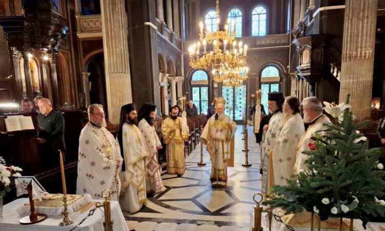 ΤΟ ΠΡΩΤΟ ΣΑΒΒΑΤΟΚΥΡΙΑΚΟ ΤΗΣ ΤΕΣΣΑΡΑΚΟΣΤΗΣ ΤΩΝ ΧΡΙΣΤΟΥΓΕΝΝΩΝ ΣΤΗ ΧΑΛΚΙΔΑ