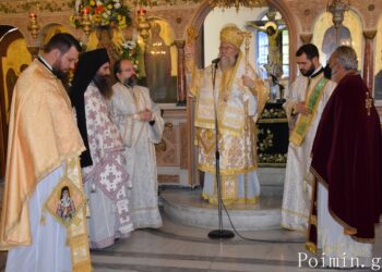 Πανηγύρισε με συμμετοχή πλήθους κόσμου ο Άγιος Νεκτάριος στον πρώτο Ναό του στην Αττική