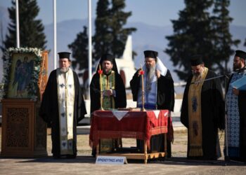 Δοξολογία για την Εορτή της Πολεμικής Αεροπορίας στην 110 Πτέρυγα Μάχης