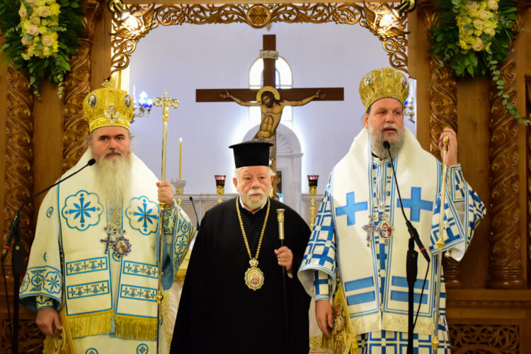 Δισαρχιερατική Θεία Λειτουργία για την εορτή των Εισοδίων της Θεοτόκου στο Ηράκλειο Αττικής