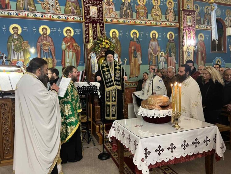 Ο Πανηγυρικός Εσπερινός του Αγίου Στυλιανού στο ομώνυμο Παρεκκλήσιο στη Λάρισα