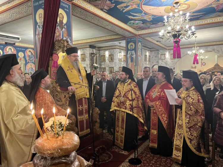 Ο Πανηγυρικός Εσπερινός της Αγίας Αικατερίνης στο ομώνυμο Παρεκκλήσιο στο Αλκαζάρ