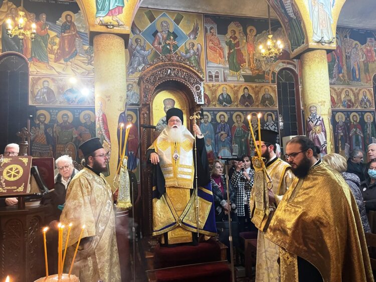  Η εορτή του Αγίου Ανδρέα στη Μητρόπολη Δημητριάδος