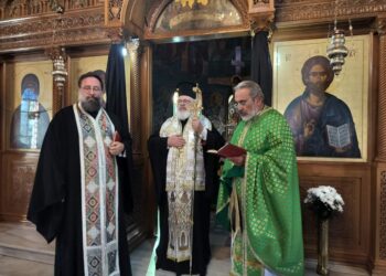 Τιμής μνημόσυνα και ενοριακή ζωή, στην αγία Μαρίνα Ηλιουπόλεως