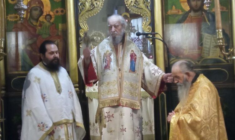 Κυριακή Θ’ Λουκά  στην Ιερά Μονή Μεταμορφώσεως του Σωτήρος Κύμης