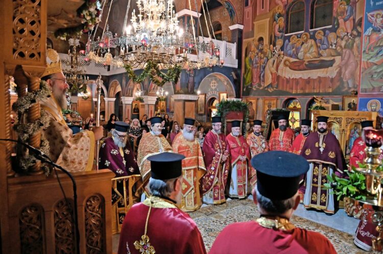 ΙΕΡΑ ΑΓΡΥΠΝΙΑ ΓΙΑ ΤΗ ΛΗΞΗ ΤΟΥ ΕΟΡΤΑΣΤΙΚΟΥ ΔΕΚΑΗΜΕΡΟΥ ΤΩΝ ΑΓΙΩΝ ΤΕΣΣΑΡΩΝ ΜΑΡΤΥΡΩΝ ΣΤΟ ΡΕΘΥΜΝΟ