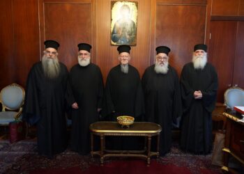 Στο Οικουμενικό Πατριαρχείο οι νέοι βοηθοί Επίσκοποι Πολυστύλου και  Αλμωπίας