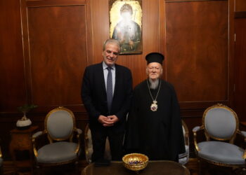 Ο Υπουργός Ναυτιλίας και Νησιωτικής Πολιτικής της Ελλάδος στο Φανάρι