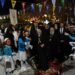 Πάνδημη η συμμετοχή κατά την υποδοχή στην Σπάρτη του Οικ Πατριάρχη