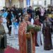 Πάνδημη η συμμετοχή κατά την υποδοχή στην Σπάρτη του Οικ Πατριάρχη