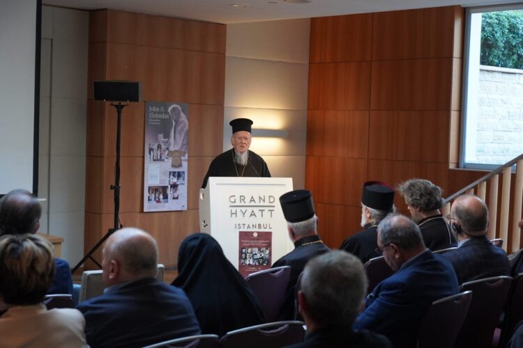 Ο Πατριάρχης κήρυξε την έναρξη Συνεδρίου για τη θεολογική παρακαταθήκη του αειμνήστου Μητρ. Περγάμου Ιωάννου