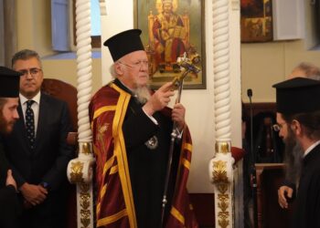 Οικ. Πατριάρχης: Η παρουσία των προσκυνητών μας ενισχύει στον αγώνα μας να κρατήσουμε αναμμένη την κανδήλα του Πανσέπτου Πατριαρχικού Ναού