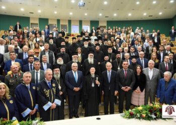 Αναγόρευση του Οικ. Πατριάρχη σε Επίτιμο Διδάκτορα της Πανεπιστημιακής Σχολής Σπάρτης