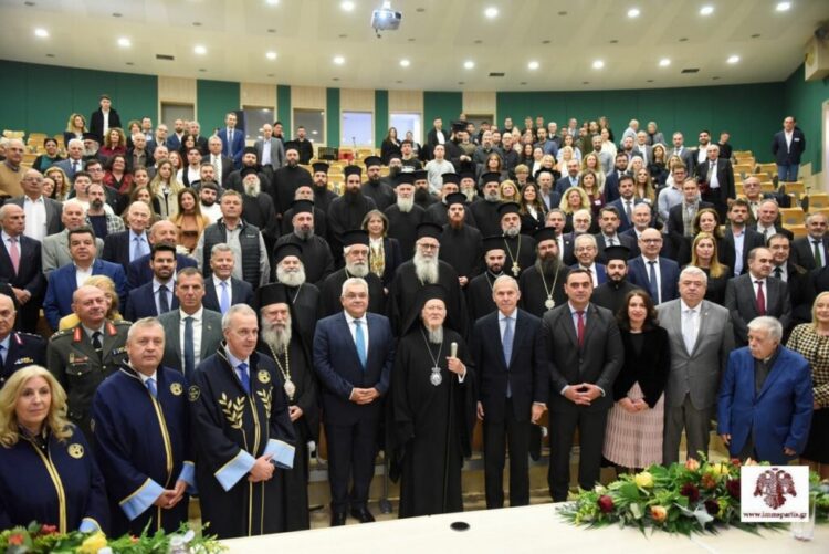 Αναγόρευση του Οικ. Πατριάρχη σε Επίτιμο Διδάκτορα της Πανεπιστημιακής Σχολής Σπάρτης