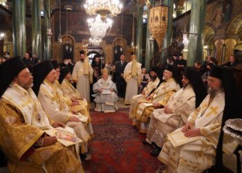 Χειροτονία νέου Πρεσβυτέρου από τον Οικουμενικό Πατριάρχη  στο Πέρα