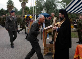 Ορκωμοσία ΣΤ’ ΕΣΣΟ 2024 στο Στρατόπεδο της Καλαμάτας