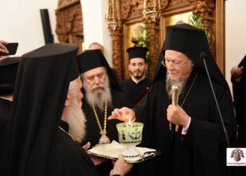 Ο Οικ. Πατριάρχης ευλόγησε με την παρουσία Του τον νεόδμητο Ι. Ναό του Αγίου Ανανίου