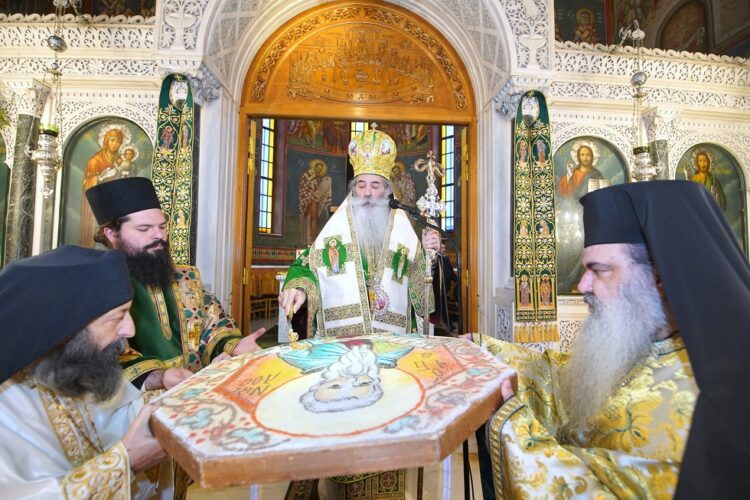 Η εορτή του Οσίου Νείλου του Μυροβλύτου στην Ιερά Μητρόπολη Πειραιώς