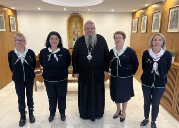 Το Τοπικό Τμήμα Λάρισας Σώματος Ελληνικού Οδηγισμού επισκέφθηκε τον Μητρ. Λαρίσης