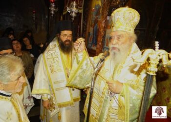 Χειροτονία Πρεσβυτέρου στην Ιερά Μονή Αγίων Τεσσαράκοντα Μαρτύρων Πάρνωνα