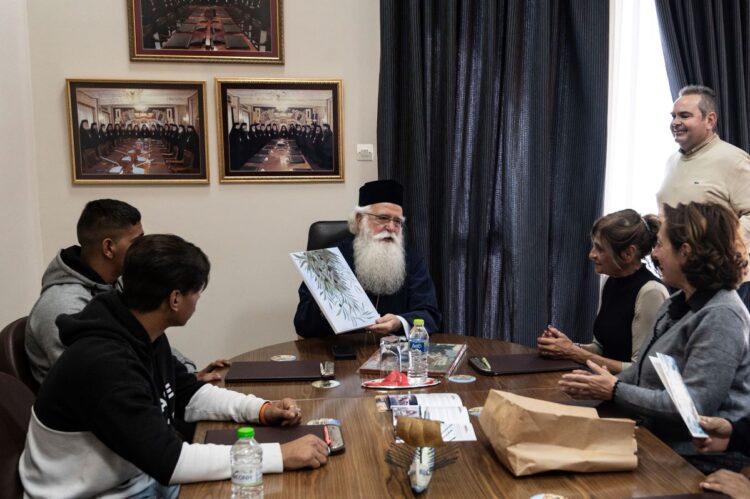 Συνάντηση Μητρ. Δημητριάδος με εκπαιδευτικούς και μαθητές των σχολικών μονάδων του Ιδρύματος Αγωγής