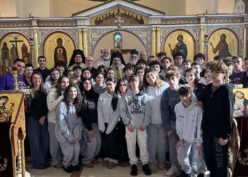 Ο Μητροπολίτης Ταμασού στη Θεολογική Σχολή Τιμίου Σταυρού Βοστώνης